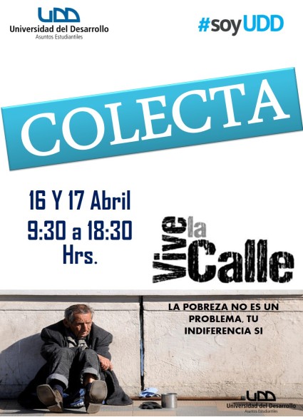 AFICHE COLECTA VIVE LA CALLE